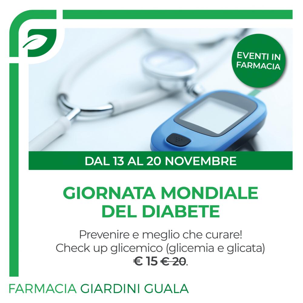 GIORNATA MONDIALE DEL DIABETE