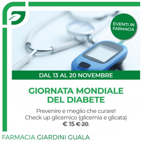 GIORNATA MONDIALE DEL DIABETE