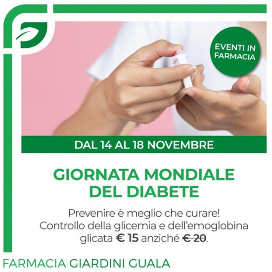 GIORNATA MONDIALE DEL DIABETE