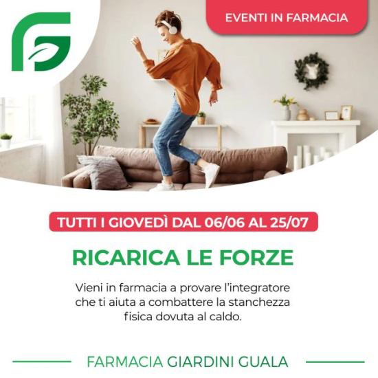 RICARICA LE FORZE